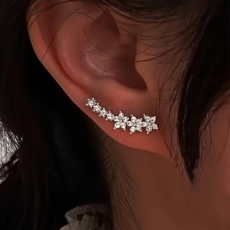 Pendientes con motivos florales atemporales