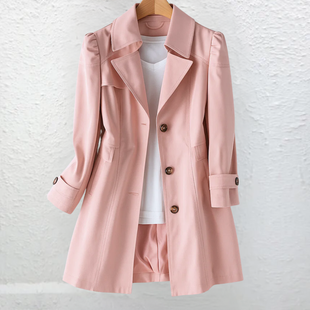 Clara | Gabardina clásica de estilo vintage