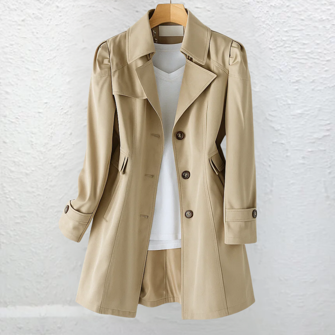 Clara | Gabardina clásica de estilo vintage