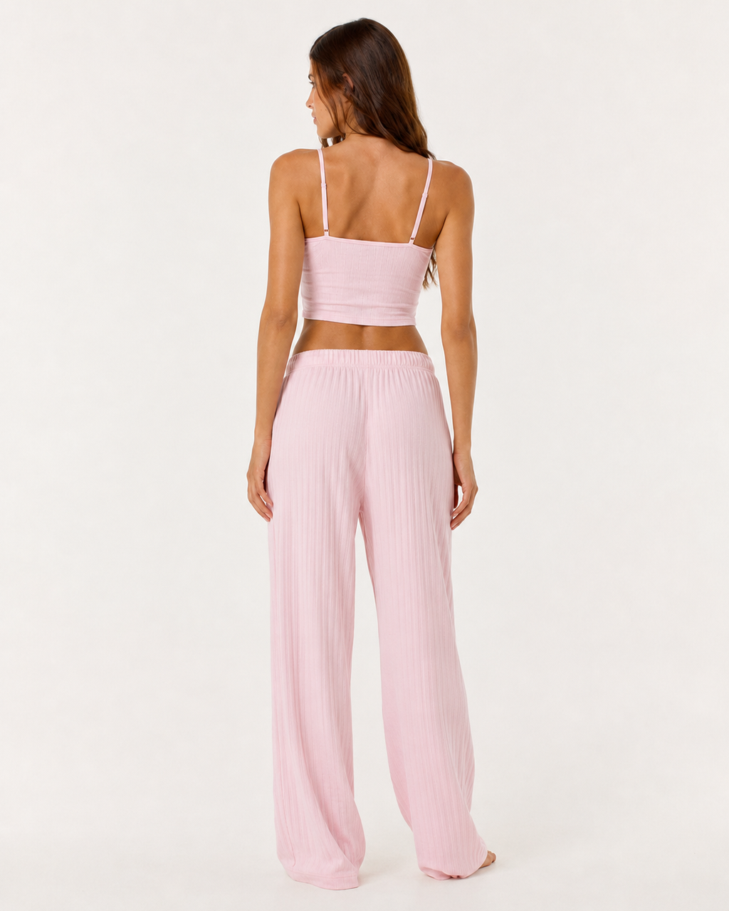 Conjunto de ropa de estar por casa de punto suave