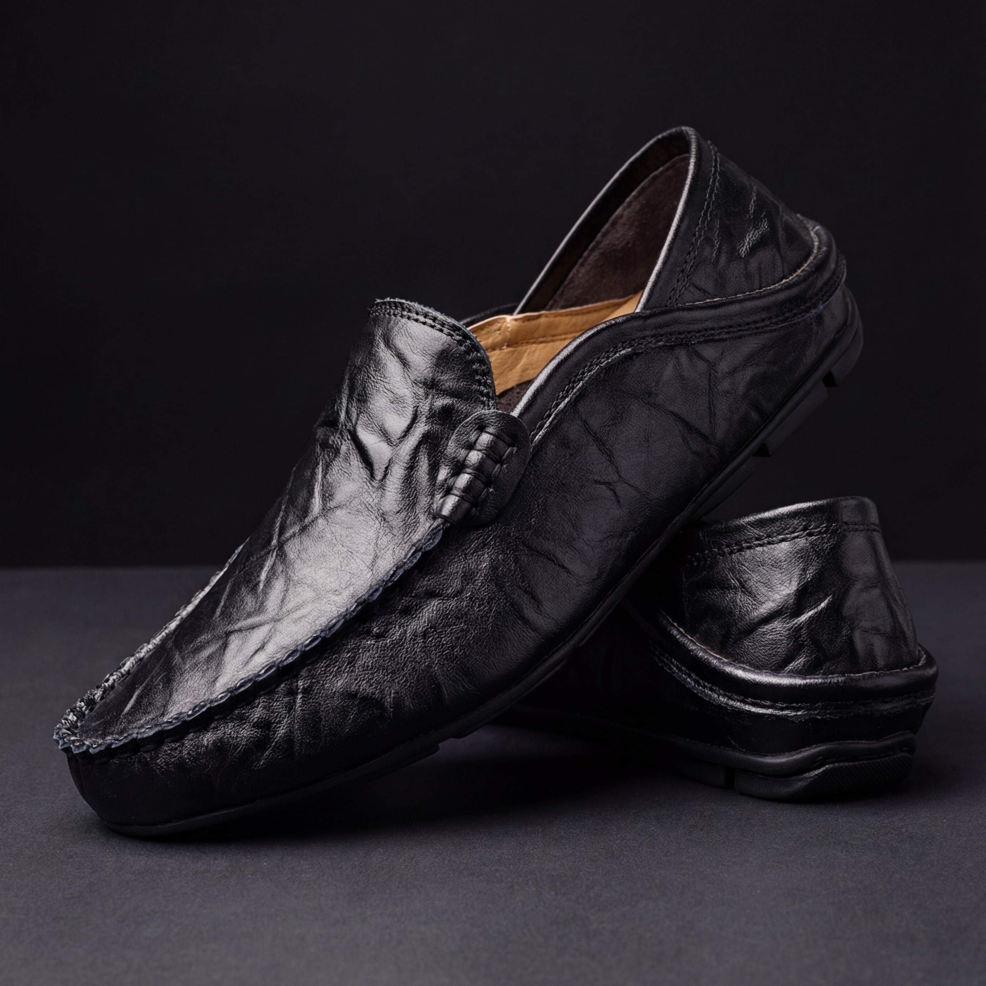 Amin | Mocasines de piel