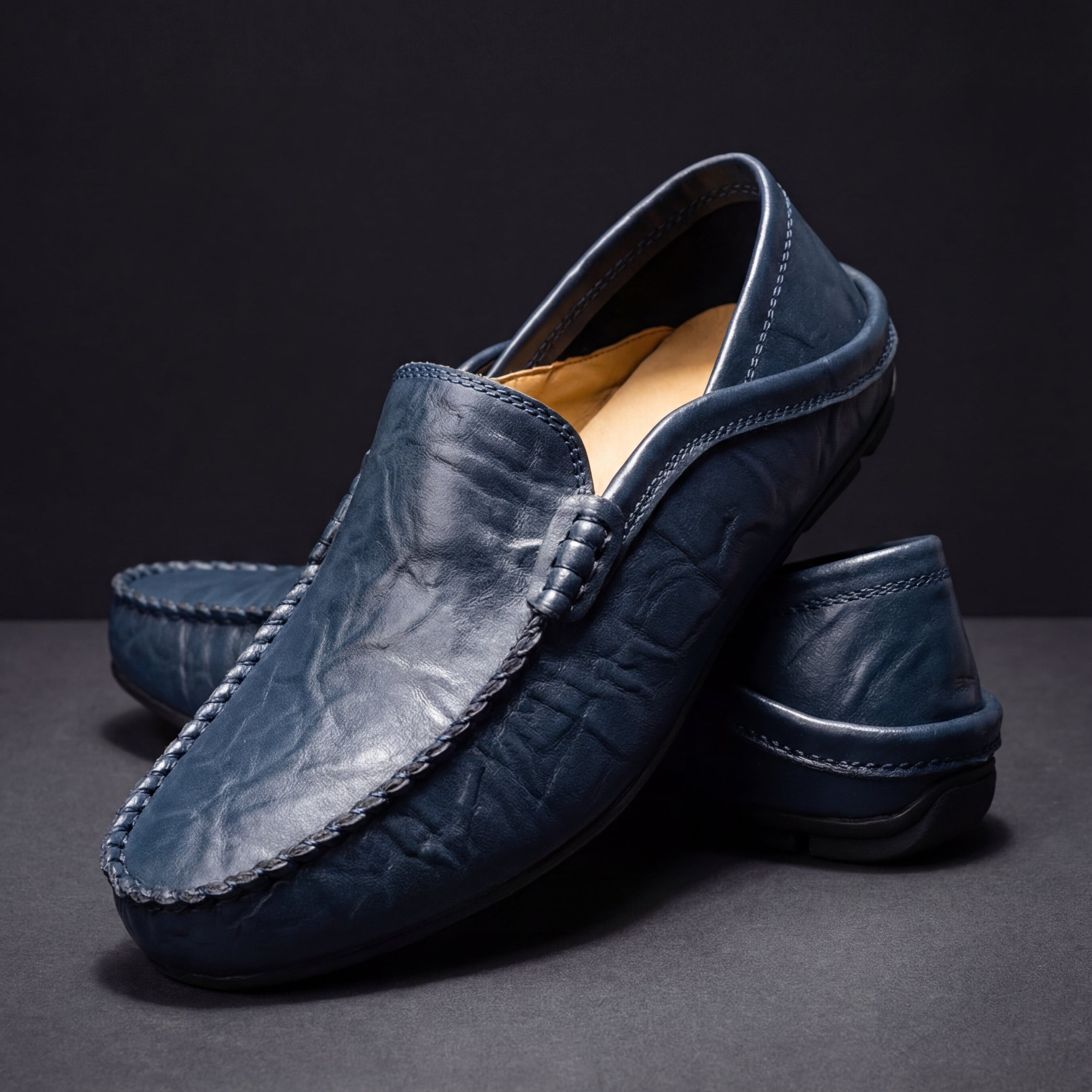 Amin | Mocasines de piel