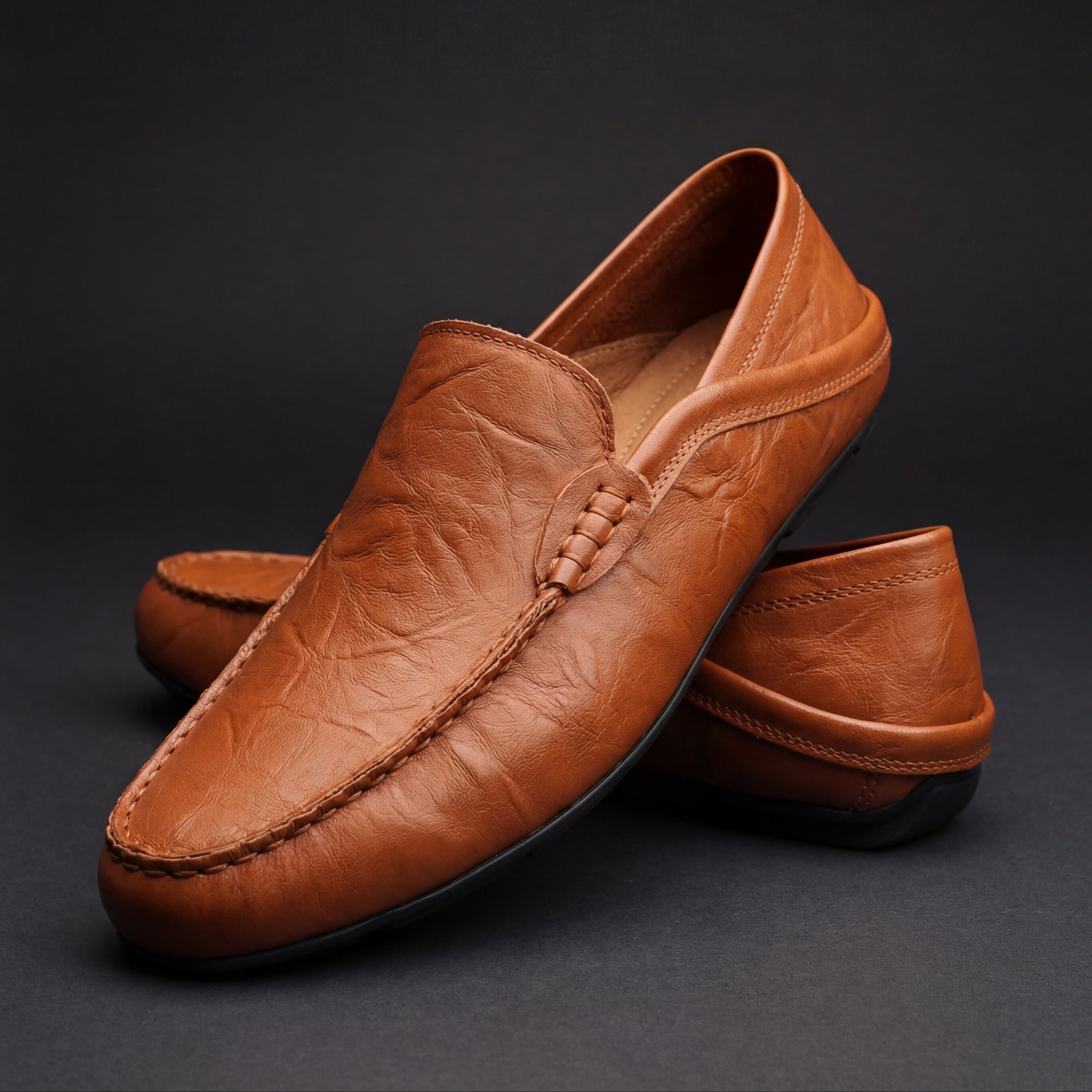 Amin | Mocasines de piel