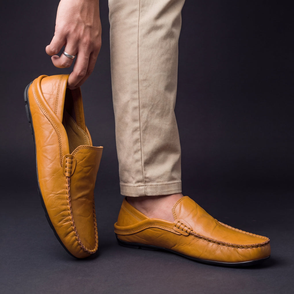Amin | Mocasines de piel