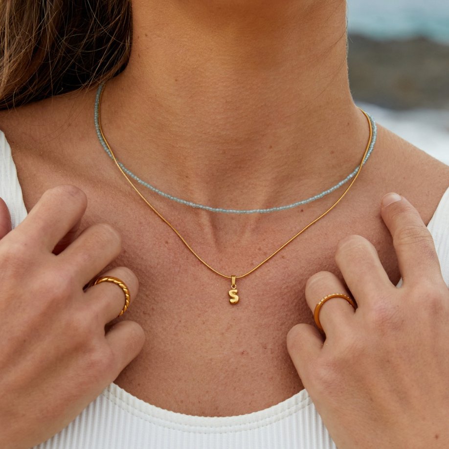 Maria | Collar con letras