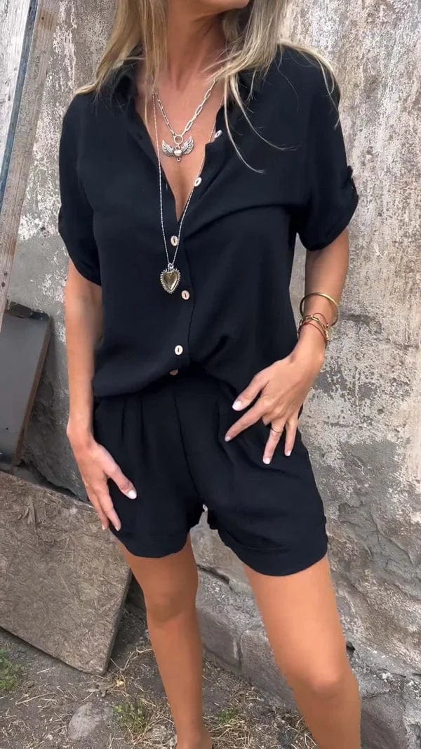 Melisa | Conjunto informal de dos piezas con blusa