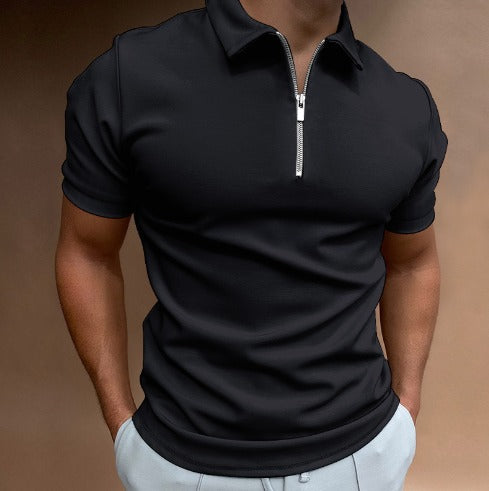 Victor | Polo con cremallera y corte moderno