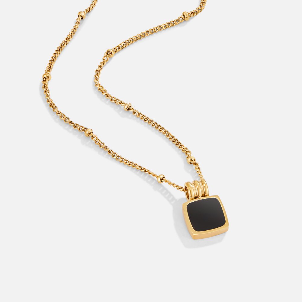 Eli | Elegante collar de doble hilera